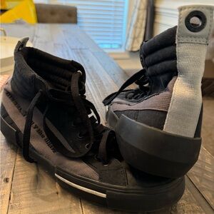 Men’s Diesel High Top Shoes. Worn once